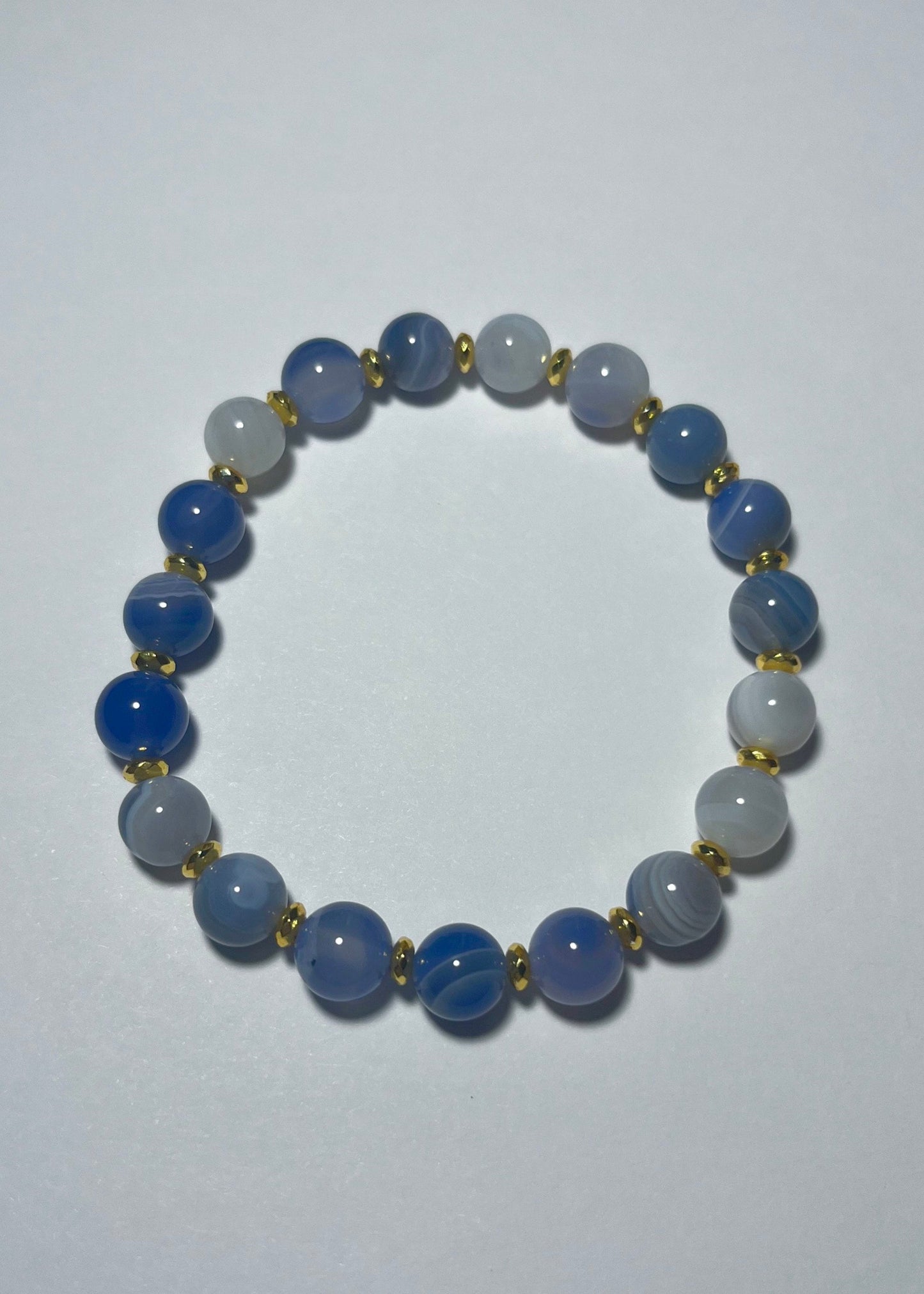 Blue Dyed Quartz Lunara Bracelet