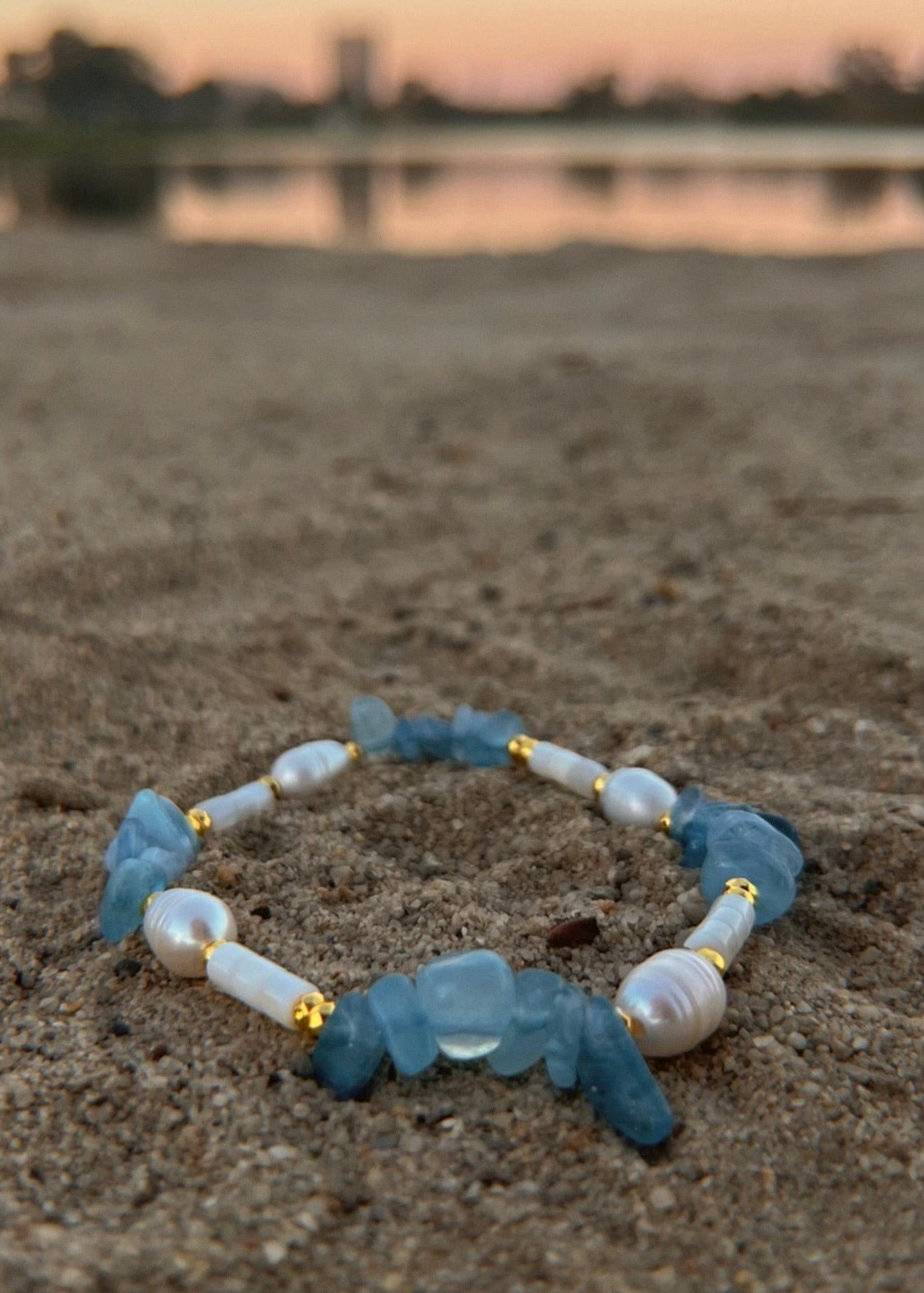 Aquamarine Solis Bracelet