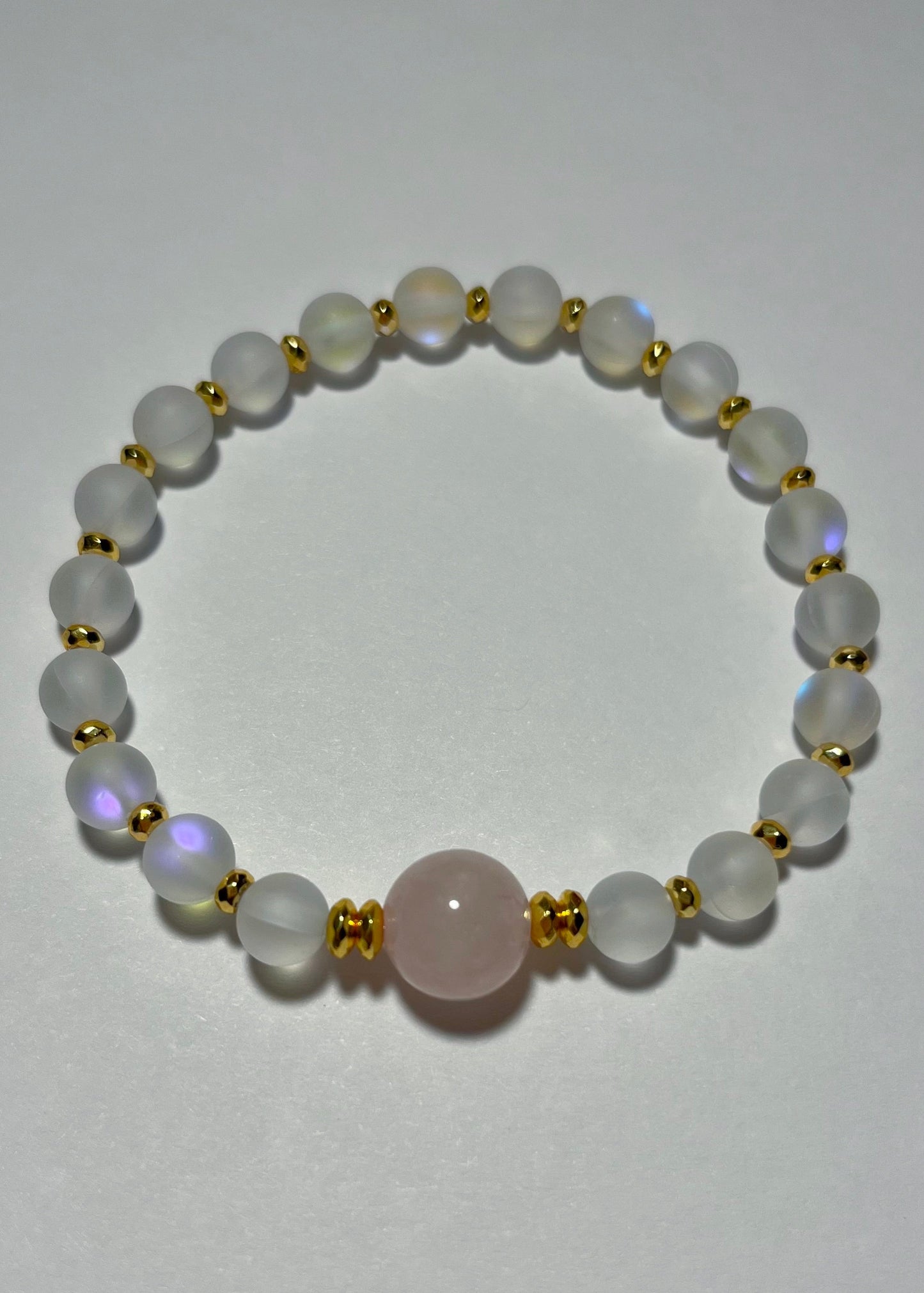 Rose Quartz Iridesca Bracelet