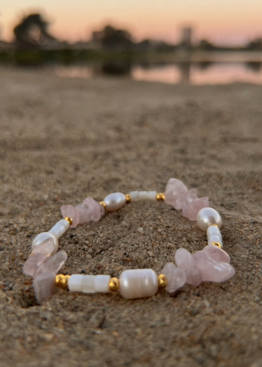 Rose Quartz Solis Bracelet