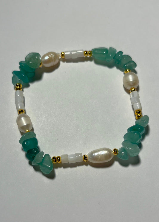 Green Aventurine Agate Solis Bracelet
