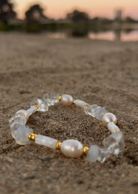 White Opal Solis Bracelet